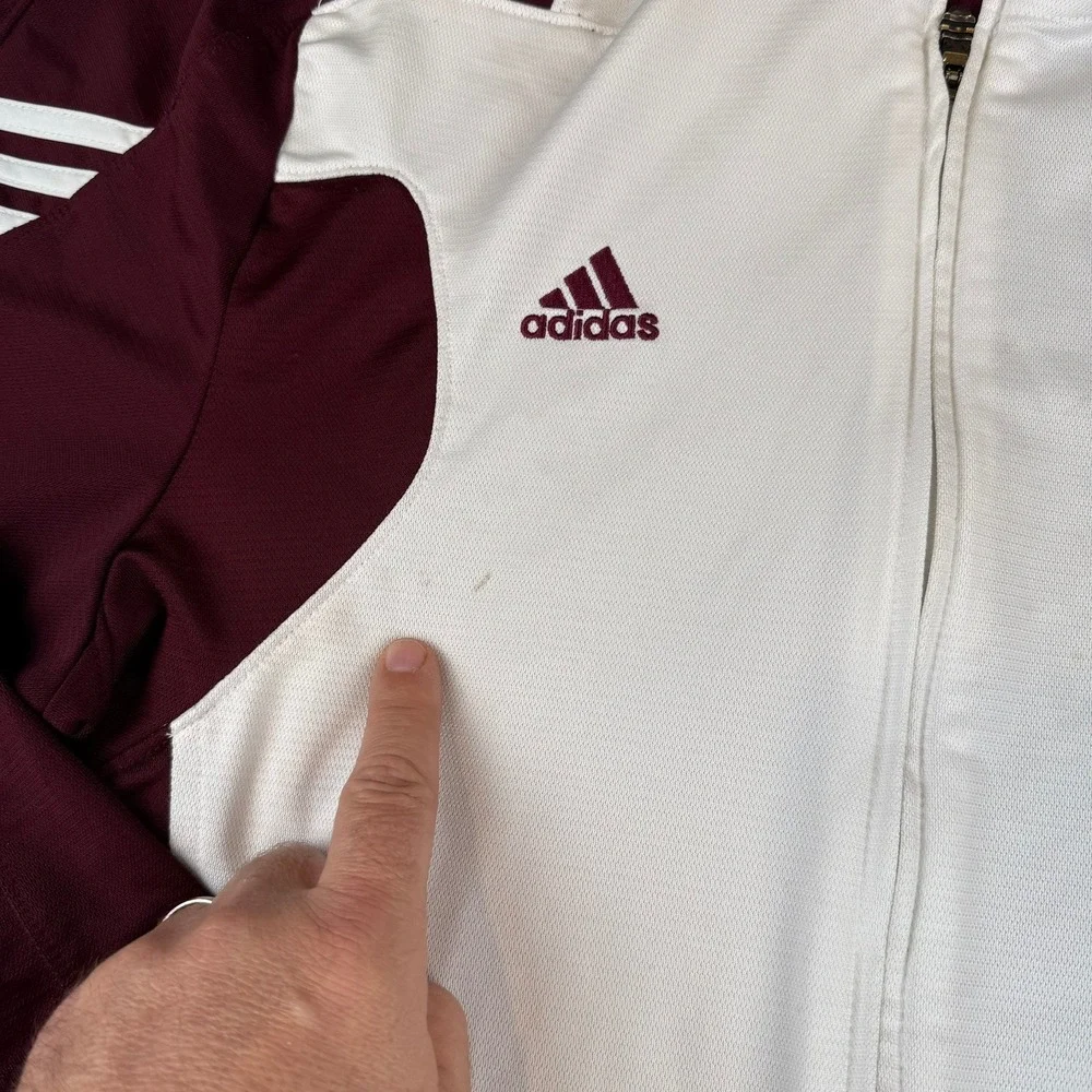 Adidas Texas A&M Aggies Climalite Full‎ Zip Track Jacket XL